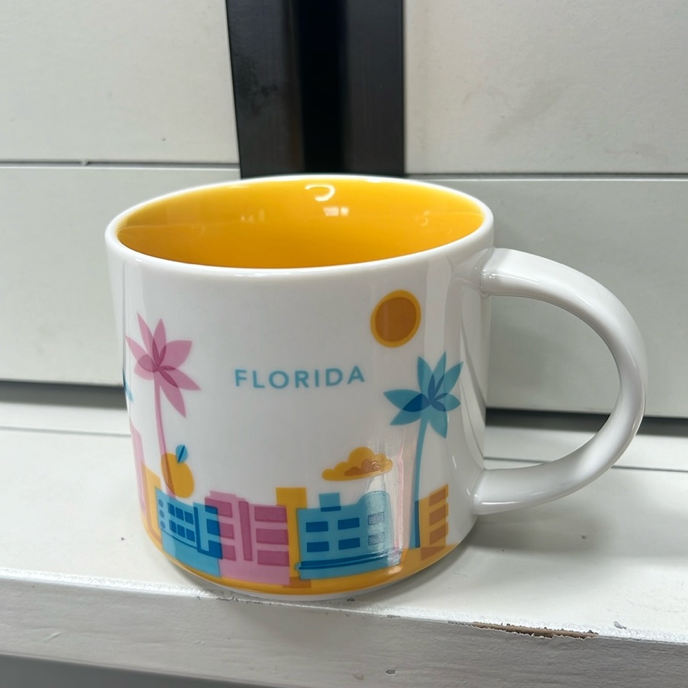 Starbucks Florida YOU ARE HERE collection 2013 mug